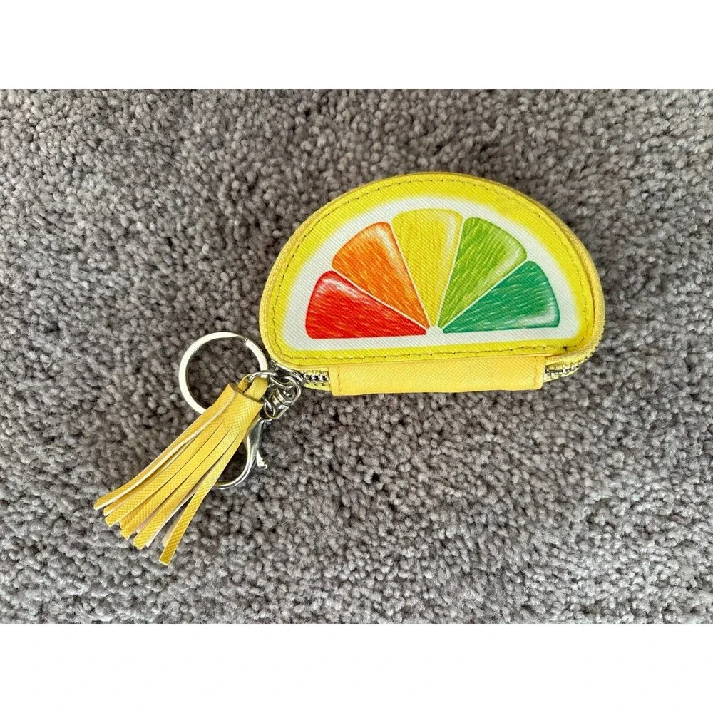 Claire's Girl’s Accessories Coin Purse Set Rainbow/Cloud, Watermelon, Citrus